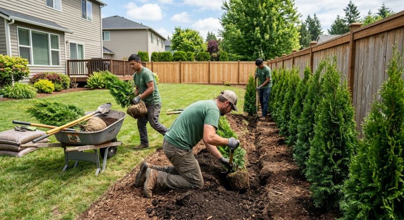 Bush Installation in Ventura County, CA