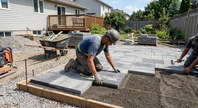 Cement Pavers Installation in Boston, MA